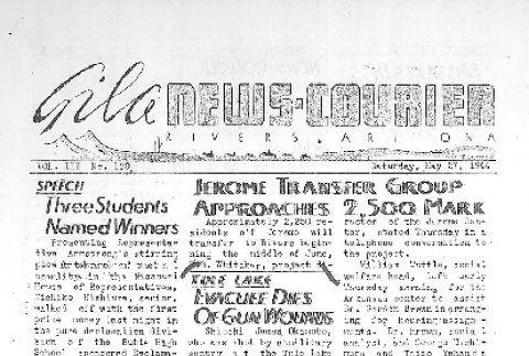 Gila News-Courier Vol. III No. 120 (May 27, 1944) (ddr-densho-141-276)