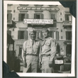 Two soldiers in Florence (ddr-densho-201-602)