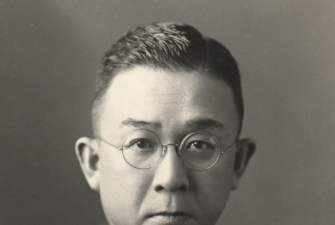 Portrait of a Mitsukoshi executive (ddr-njpa-4-1542)
