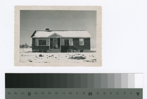 House covered in snow (ddr-densho-255-54)