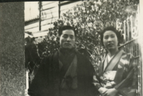 Relatives, Uncle Toichi and Auntie (ddr-csujad-11-167)