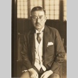 Man seated in a chair (ddr-njpa-4-2089)