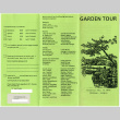 Flyer for Garden Tour fundraiser in support of the JACL work of redress (ddr-densho-377-3041)
