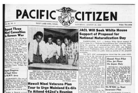 The Pacific Citizen, Vol. 35 No. 8 (August 23, 1952) (ddr-pc-24-34)