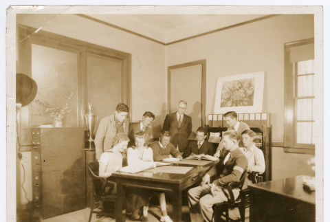 Student Body Officers of Santa Maria Union High School (ddr-densho-480-145)