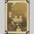 Family picture with man and woman with three children (ddr-densho-423-495)