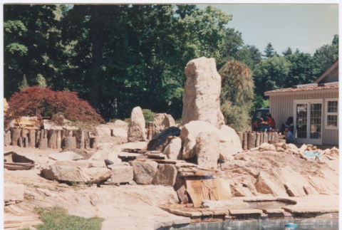 Rock feature under construction (ddr-densho-377-2671)