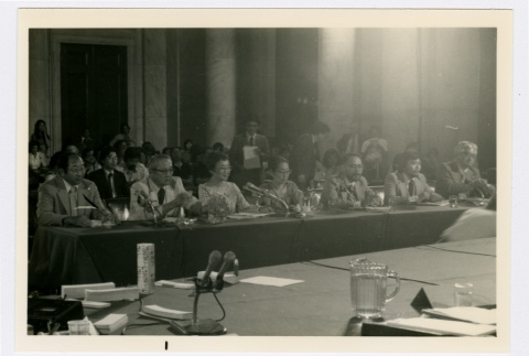 Commission on Wartime Relocation and Internment of Civilians hearings (ddr-densho-346-167)