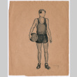 Fashion sketch of basketball uniform (ddr-densho-483-121)