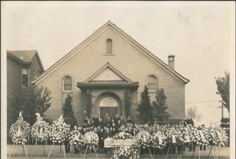Funeral at Tacoma Hongwanji Buddhist Church (ddr-densho-321-902)