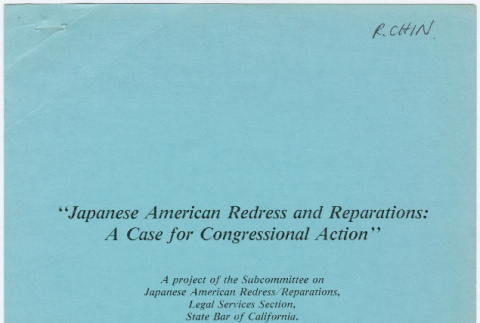 Japanese American Redress and Reparations: A Case for Congressional Action (ddr-densho-352-336)