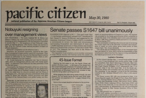 Pacific Citizen, Vol. 90, No. 2095 (May 30, 1980) (ddr-pc-52-21)
