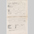 Washington Township JACL property survey and family records for Kataoka family (ddr-densho-491-74)