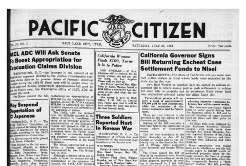 The Pacific Citizen, Vol. 33 No. 3 (July 28, 1951) (ddr-pc-23-30)
