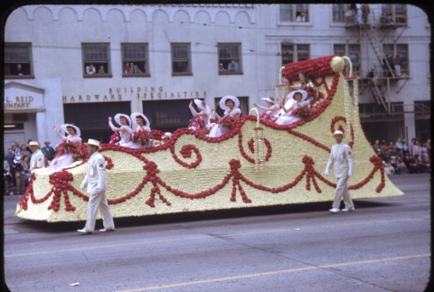 Portland Rose Festival Parade- Queen and Court (ddr-one-1-168)