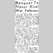 Banquet To Honor Nisei War Veterans (December 9, 1946) (ddr-densho-56-1170)