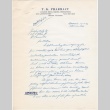 Set of correspondence regarding sale of Godefroy Manufacturing Co. (ddr-densho-319-234)