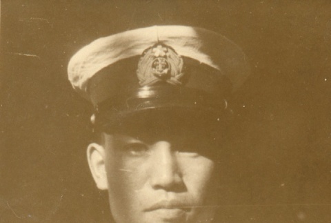 Japanese naval officer in dress whites (ddr-njpa-4-2740)