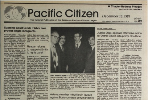Pacific Citizen, Whole No. 2,269, Vol. 97, No. 25 (December 16, 1983) (ddr-pc-55-49)