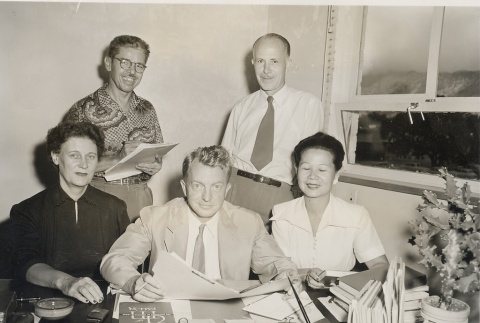 Judging committee for a University of Hawaii contest (ddr-njpa-2-184)