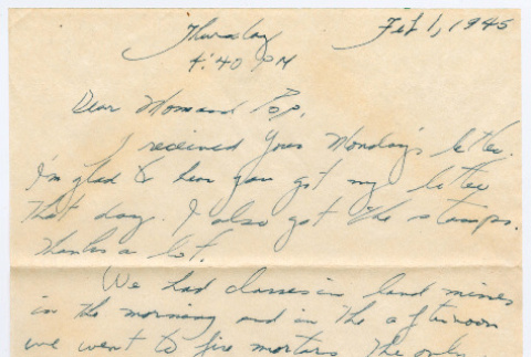 Letter from Tadashi Ishida to Mr. & Mrs. Y Ishida (ddr-densho-535-123)