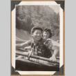 Toshiko and Fumiko at Crystal Lake (ddr-densho-542-39)