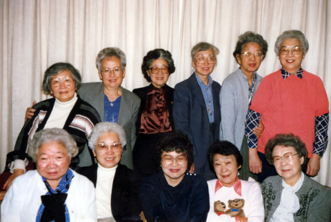 Group of women from the Circle 4 group of Plymouth Congregational Church (ddr-densho-474-247)