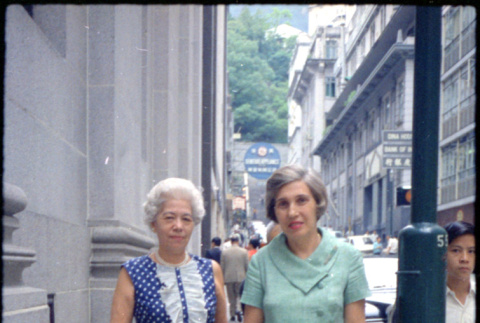 Two women standing on street (ddr-densho-426-741)