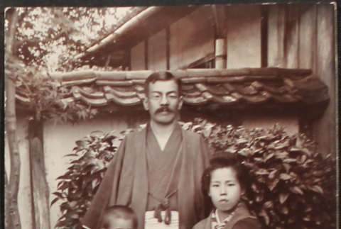 Japanese family in formal attire (ddr-densho-259-152)