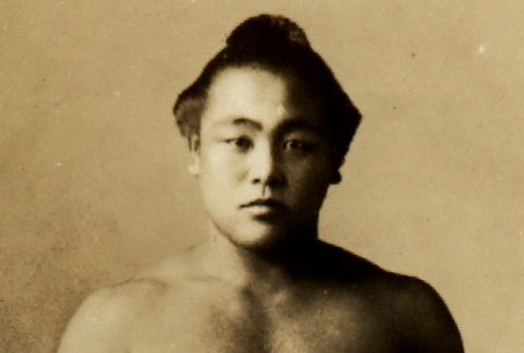 Katsuji Onohama, a Sumo wrestler (ddr-njpa-4-1688)