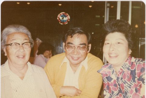 Two women and a man (ddr-densho-426-171)