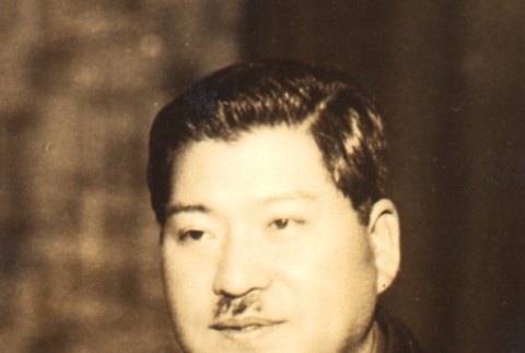 Kanzo Osada, a director of the Kyoto Zoo (ddr-njpa-4-1865)