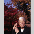 Fujitaro Kubota in the Garden (ddr-densho-354-263)