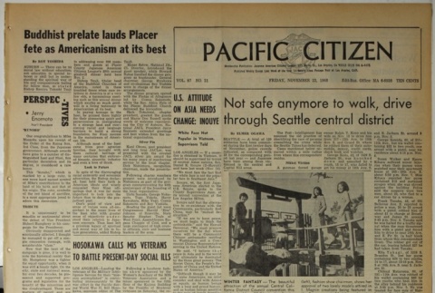 Pacific Citizen, Vol. 67, No. 21 (November 22, 1968) (ddr-pc-40-47)