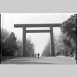 Yasukuni Jinja torii gate (ddr-densho-1007-1236)