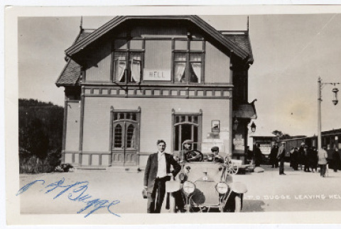 P. O. Bugge leaving hell (ddr-densho-542-793)