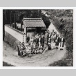 Yasui Family at Ancestral Yasui cemetery (ddr-densho-259-644)