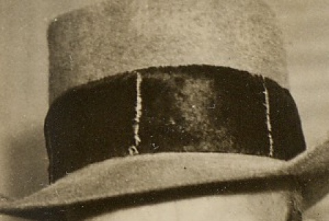 J. Walter Doyle wearing leis (ddr-njpa-2-248)