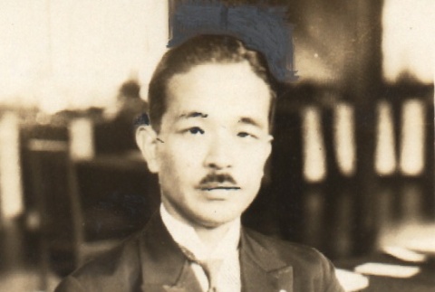 Man seated in a chair (ddr-njpa-4-2343)
