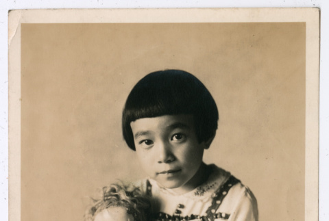Child with doll (ddr-densho-550-260)