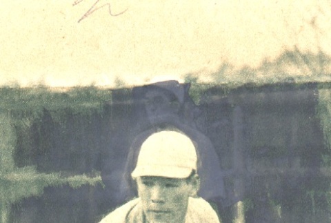 A Keio University pitcher (ddr-njpa-4-2636)