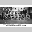 Team photo of Alameda Matadors basketball team (ddr-ajah-5-39)