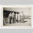 Family photo outside a barrack (ddr-densho-356-132)