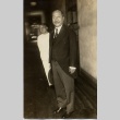 Two men standing in a hallway (ddr-njpa-1-1735)