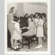 Girls around piano (ddr-hmwf-1-19)