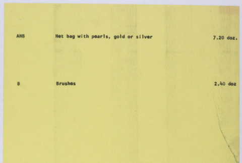 Price List (ddr-densho-424-411)