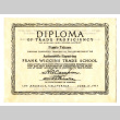 Diploma of trade proficiency (ddr-csujad-42-5)