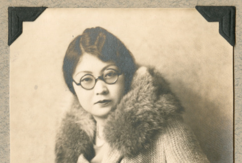 Yasuko Fukuhara portrait (ddr-densho-383-5)