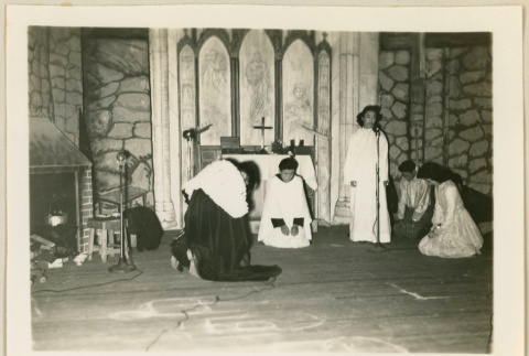 Performers in a Christmas pageant (ddr-densho-37-1307)