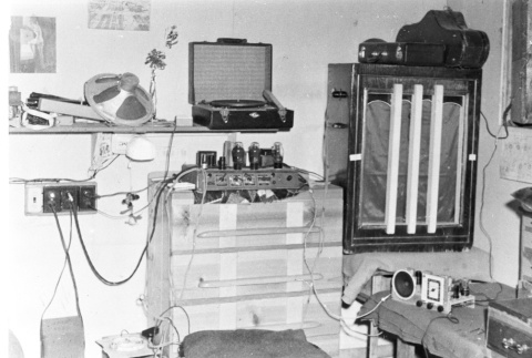 Confiscated shortwave radio set (ddr-densho-37-94)